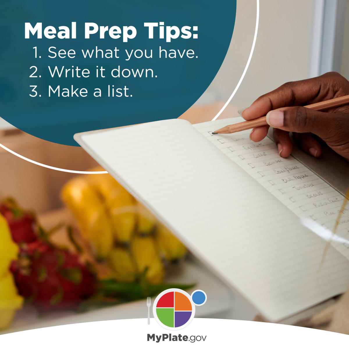 Meal prep tips