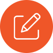 icon of a pencil and a piece of paper